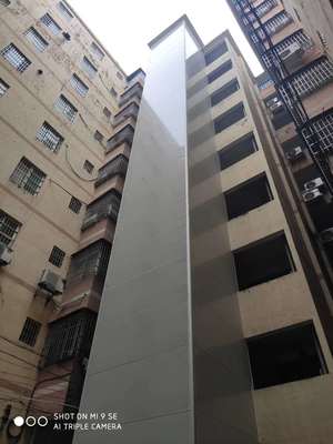 深圳宝安新安一老小区顺利完成电梯加装